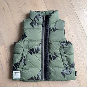 Nununu Kids Green Puffer Vest